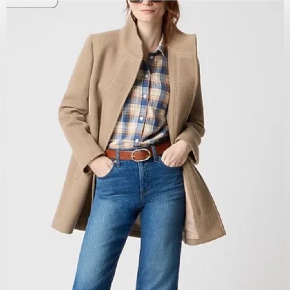 J. Crew Brown Pea Coat
